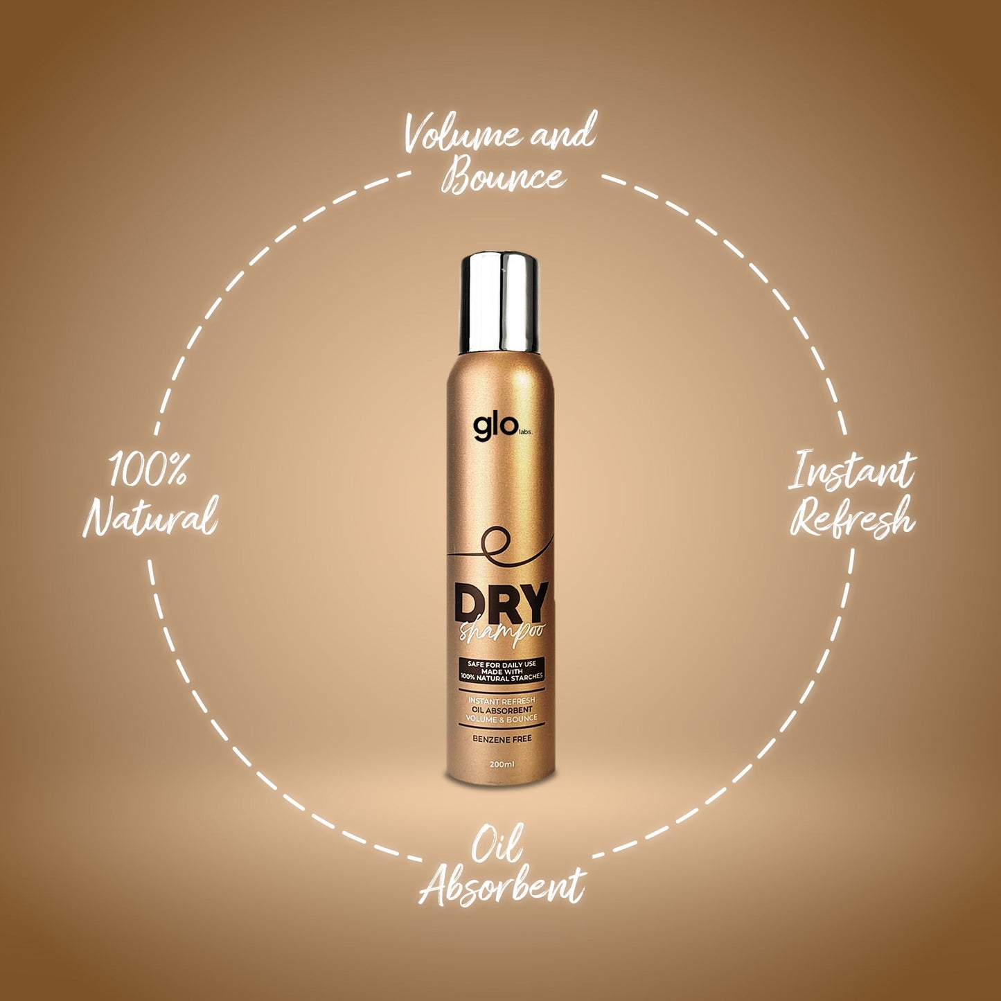 Glolabs Dry Shampoo 200ml